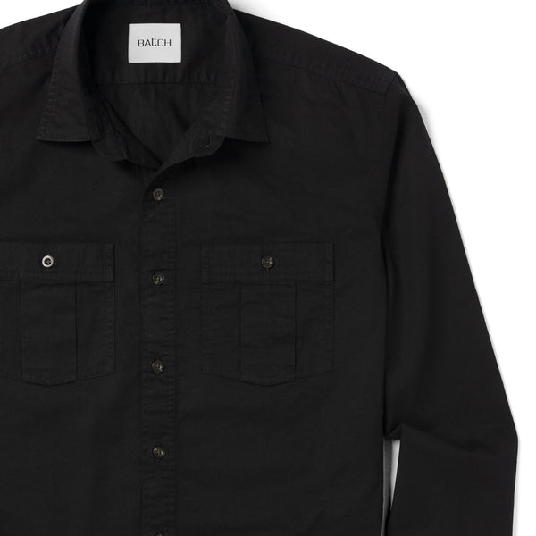 Men's Utility Shirt Craftsman in Dark Crest Green Twill Batch