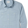 Craftsman Utility Shirt – Pale Blue Cotton Twill