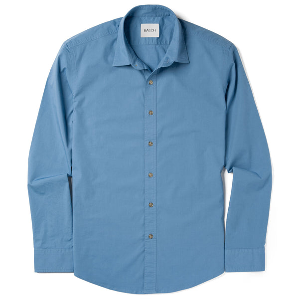steel blue dress shirt Brushed Steel Blue Dress Shirt Custom / Custom