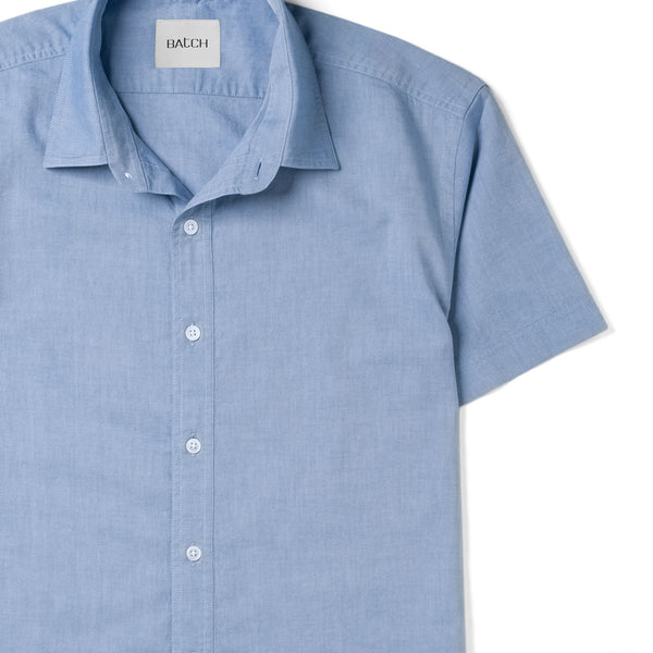 Closed Men's Cotton Shirt Blue