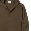 Hooded Essential Knit Shirt – Fatigue Green Cotton Jersey