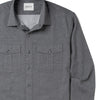 Primer Utility Shirt – Flint Gray Cotton Twill