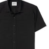 Essential Short Sleeve T-Shirt Shirt - Jet Black Cotton Jersey