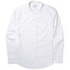 Batch Men's Band Collar Shirt In White Oxford Image
