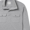 Batch Men's Constructor Pullover Sweatshirt – Granite Gray French Terry Close Up Pocket  Image