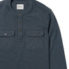 Batch Men's Constructor Sweatshirt – Navy Melange French Terry Image Pocket Close Up