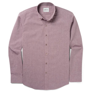 Batch Men's Essential End-on-end Shirt in Currant Image