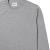 Batch Men's Essential Sweatshirt – Granite Gray Melange French Terry Image Close Up