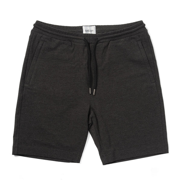 Men's Casual Essential Short in Dark Gray Cotton French Terry | Batch