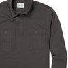 Fixer Polo Shirt –  Slate Gray Cotton Jersey