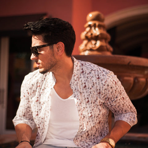 Why the printed shirt?