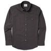 Author Casual Shirt – Charcoal Gray Cotton Twill