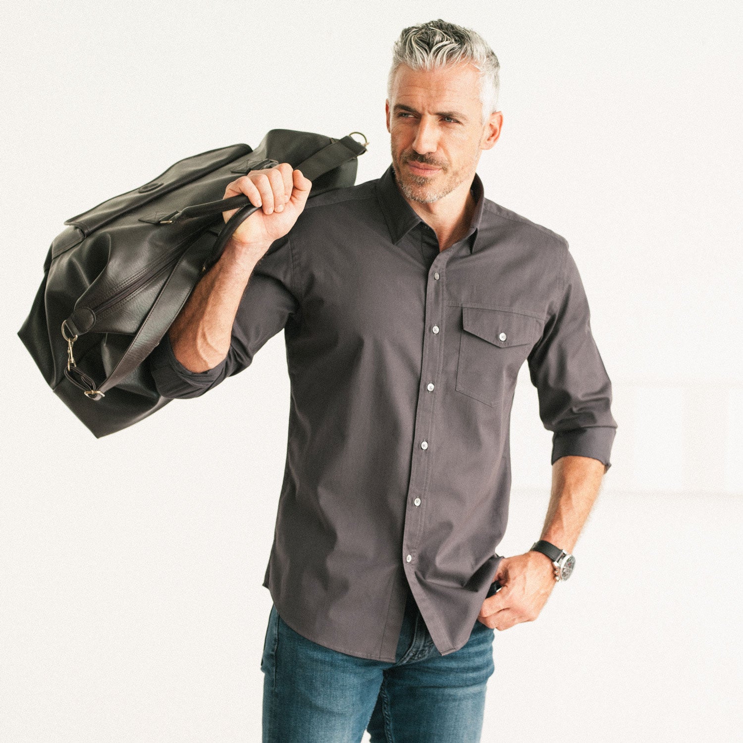 untucked dress shirt with dress pants To Tuck Or Not To Tuck: How To Wear An Untucked Shirt With A Suit
