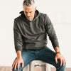 Classic Hoodie –  Slate Gray Cotton Terry