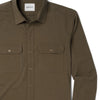 Constructor Knit Utility Shirt – Fatigue Green Cotton Jersey
