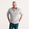 Batch Men's Constructor Pullover Sweatshirt – Granite Gray French Terry On Body Standing Image