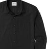 Essential 1 Pocket Casual Shirt - Black Mercerized Cotton
