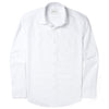 Essential 1 Pocket Casual Shirt - Pure White Mercerized Cotton