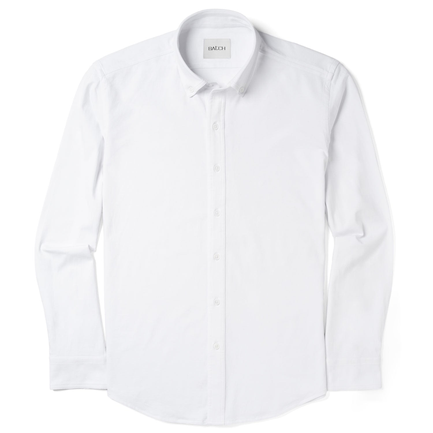 Essential BDC T-Shirt Shirt - Pure White Cotton Span Jersey