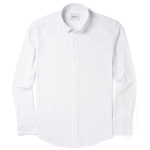 Batch Men's Essential BDC T-Shirt Shirt - Pure White Cotton Span Jersey Image