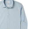 Essential Spread Collar Casual Shirt - Light Blue Cotton Denim