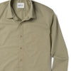 Essential Spread Collar Casual Shirt - Light Fatigue Stretch Cotton Poplin