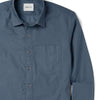 Essential 1 Pocket Casual Shirt - Stone Blue Mercerized Cotton