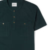 Fixer Short Sleeve Henley Shirt –  Evergreen Cotton Jersey