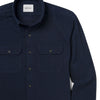 Batch Men's Constructor Knit Utility Shirt Dark Navy Cotton Poly Pique Image Pocket Close Up