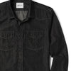 Maker Shirt – Black Cotton Denim