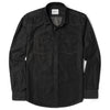 Maker Shirt – Dark Washed Black Cotton Denim