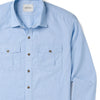 Primer Utility Shirt – Clean Blue Cotton End-on-end