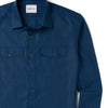 Primer Utility Shirt – Cobalt Blue Mercerized Cotton