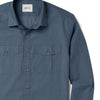 Primer Utility Shirt – Stone Blue Mercerized Cotton