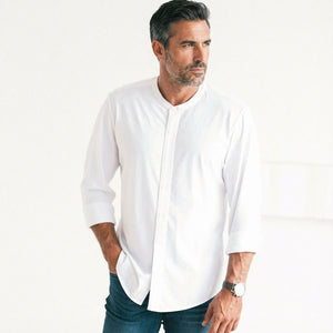 Band Collar Men's Shirts | Batch Band Collar Men's Shirts | Batch