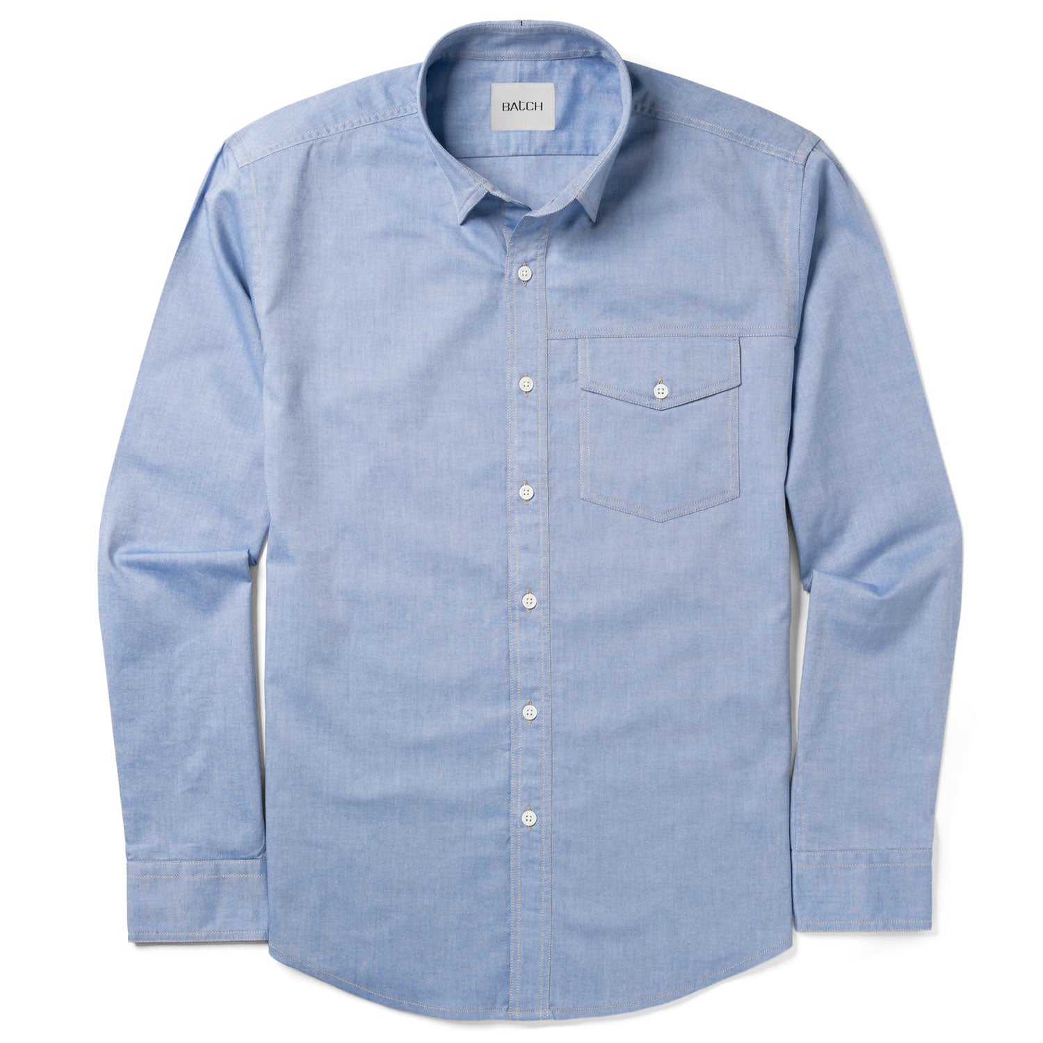 Author Casual Shirt – Classic Blue Oxford