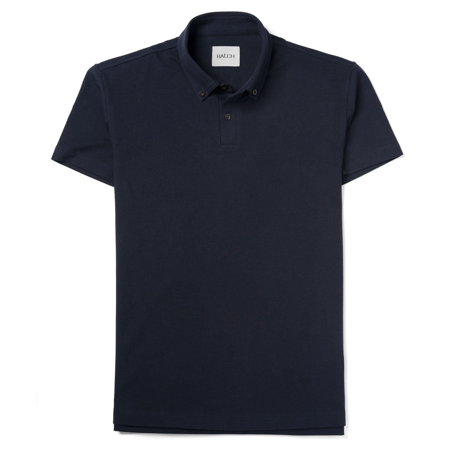 Essential Short Sleeve BDC Polo –  Navy Cotton Pique