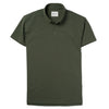 Batch Men's Essential Short Sleeve BDC Polo – Olive Green Cotton Pique Image