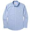 Batch Men's Builder Casual Shirt Clean Blue Cotton End-on-end Image