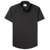 Batch Men's Builder Short Sleeve Casual Shirt Asphalt Gray Cotton End on end Image