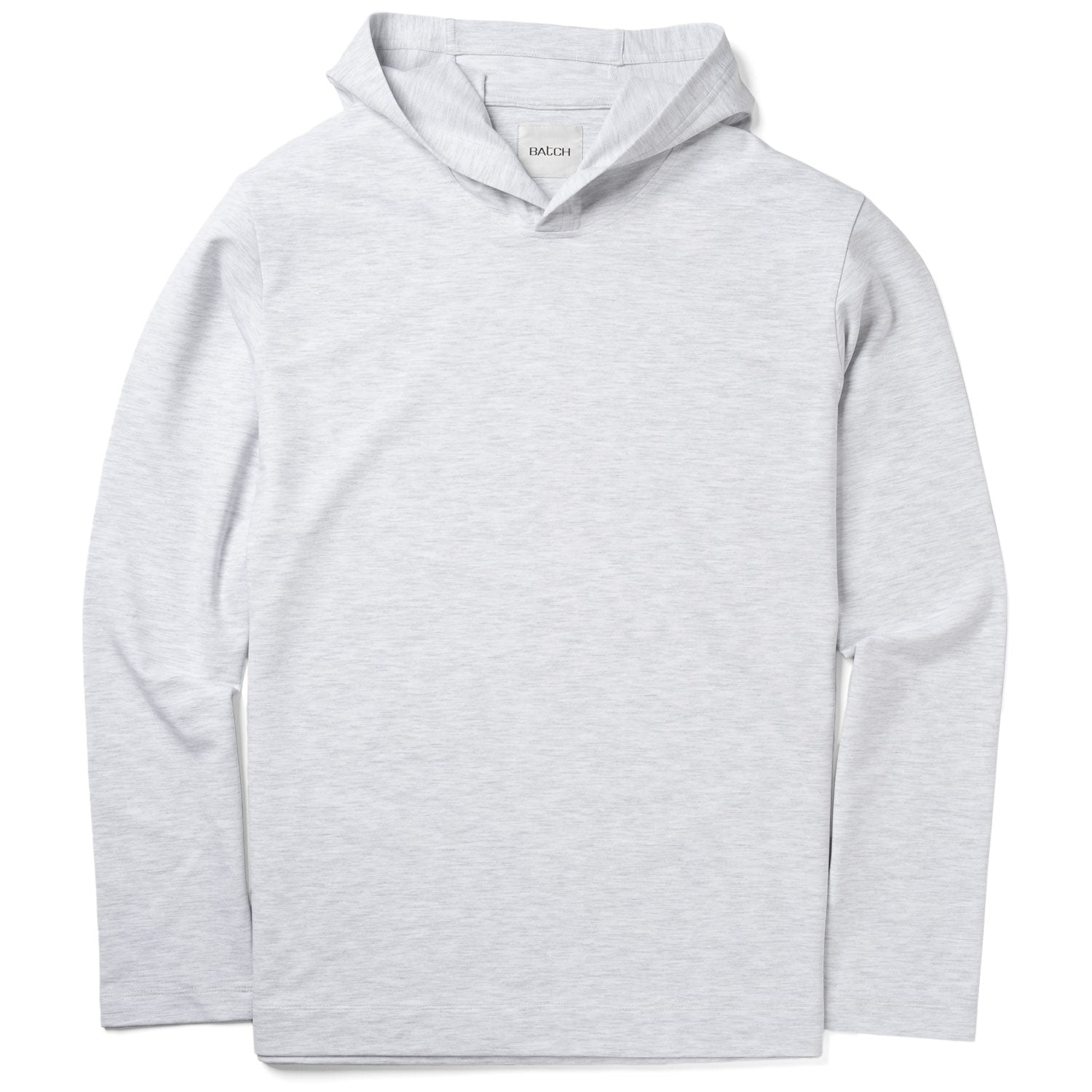 Clean Hoodie –  Cloud Gray French Terry
