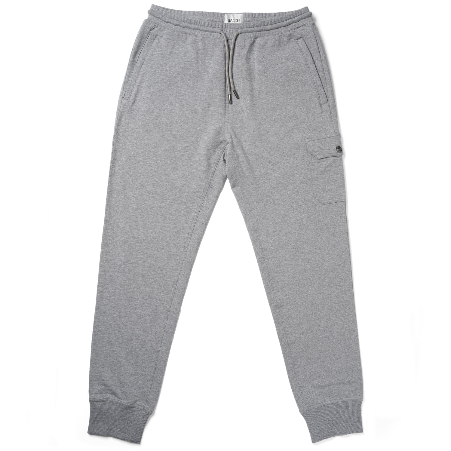 Constructor Joggers –  Granite Gray Cotton French Terry