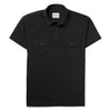 Batch Men's Constructor Short Sleeve Polo Shirt – Black Cotton Jersey Image