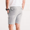 Batch Men's Constructor Short - Granite Gray French Terry Back Image