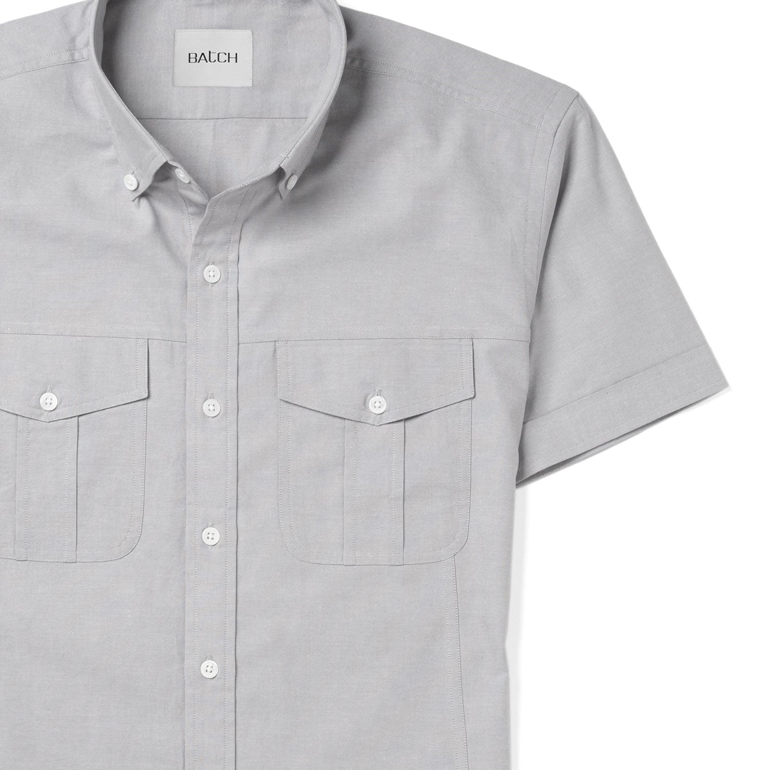 Short Sleeve Lace Utility Shirt