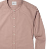 Batch Men's Essential Band Collar Button Down Shirt - Currant Cotton Twill Image