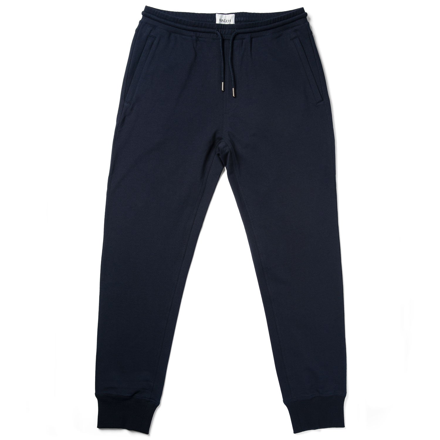 Essential Joggers –  Navy Cotton French Terry