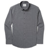Batch Men's Essential Casual Shirt - Titanium Gray Cotton End-on-end Image