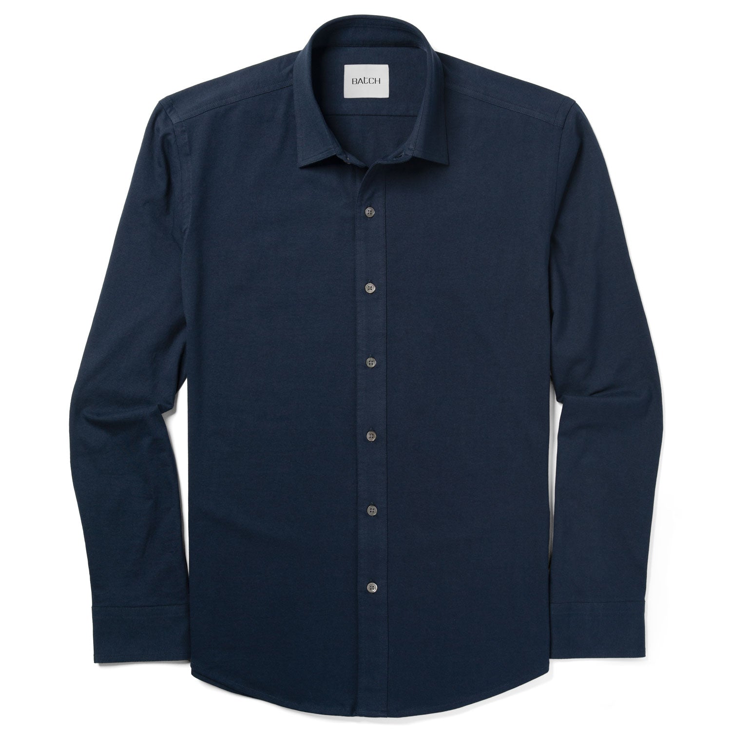 Essential T-Shirt Shirt - Navy Cotton Jersey