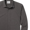 Batch Men's Essential T-Shirt Shirt - Slate Gray Cotton Jersey Image Close Up